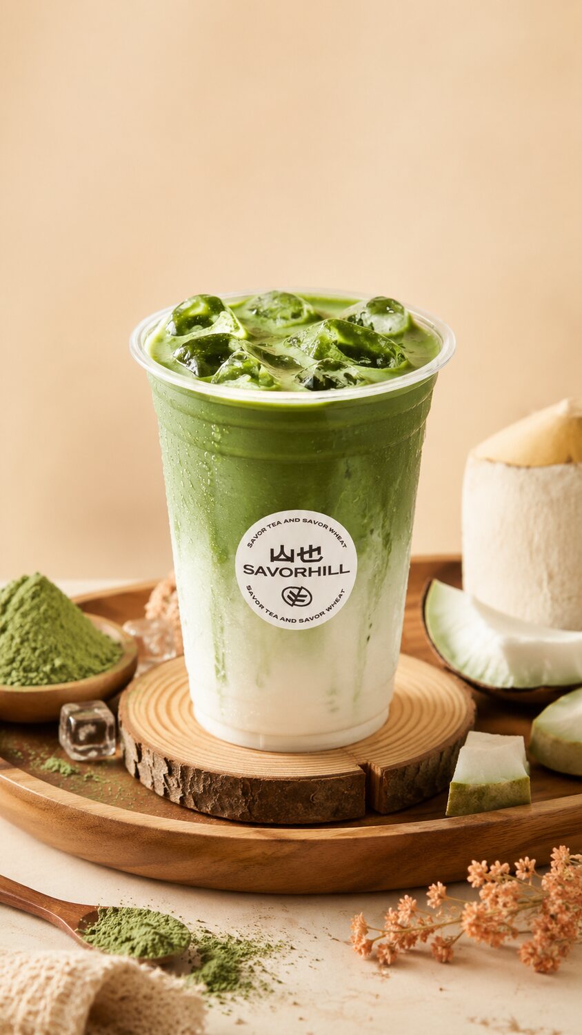 SAVORHILL matcha latte